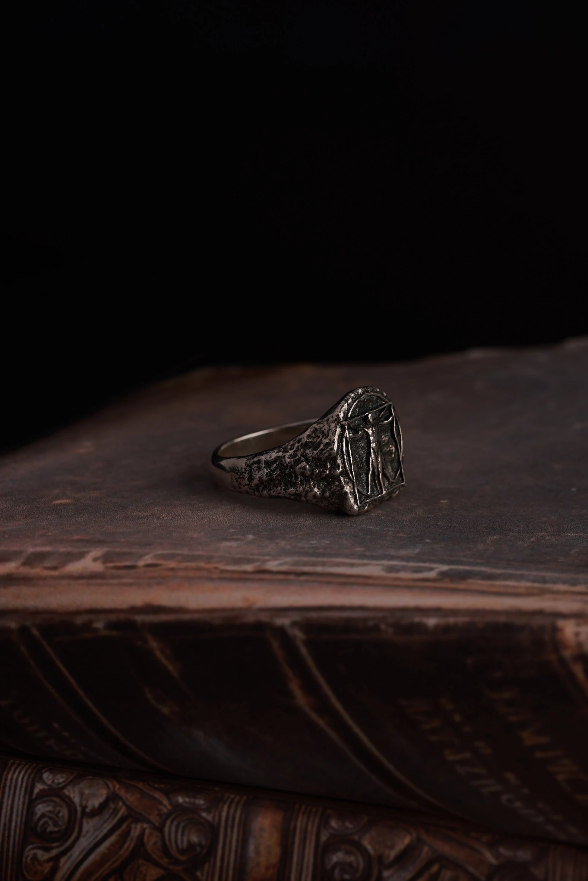 Premium Vitruvian Signet Ring