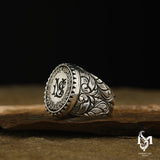 Men's Engravable Ring - Personalized Design for Him