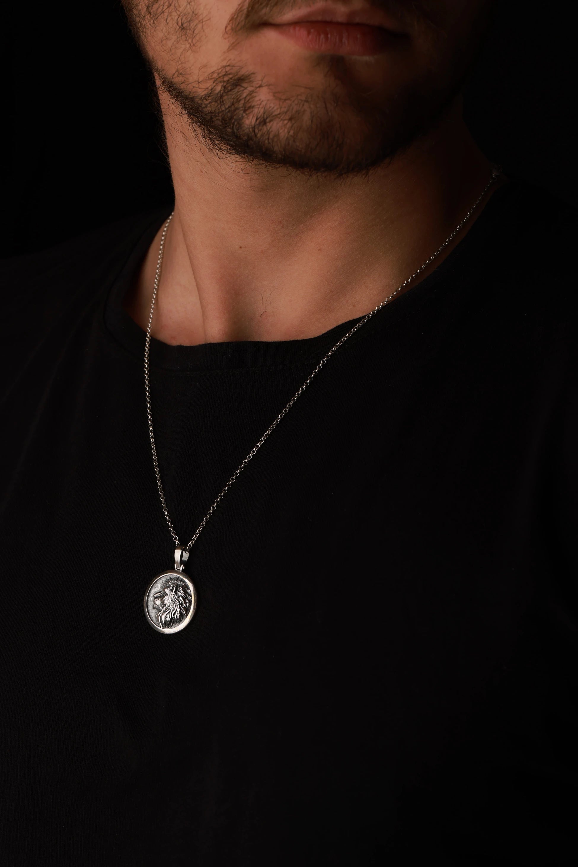 Premium Artisan Crafted Lion Heart Necklace