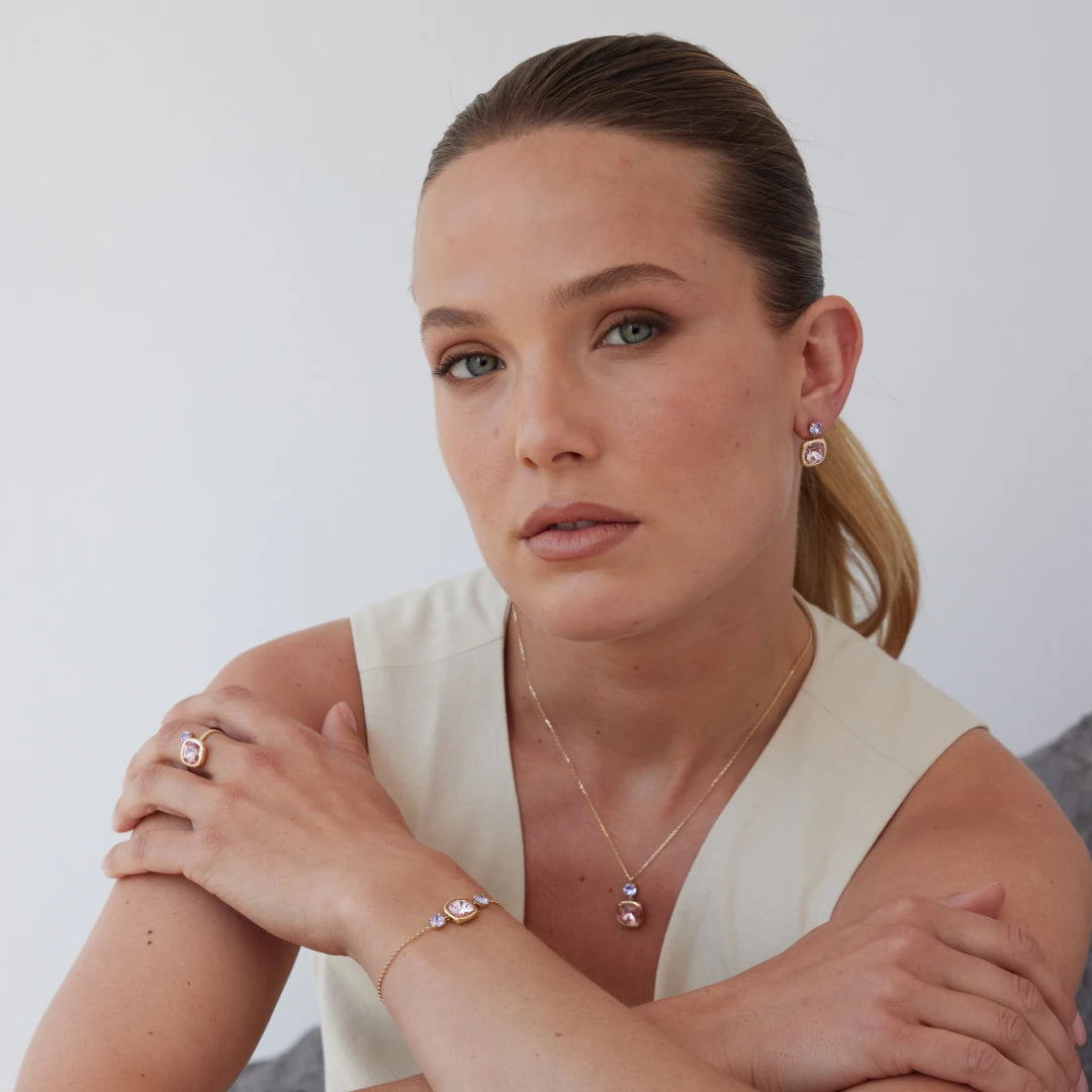 Iris Drop Earrings - Feminine & Effortless Chic Style