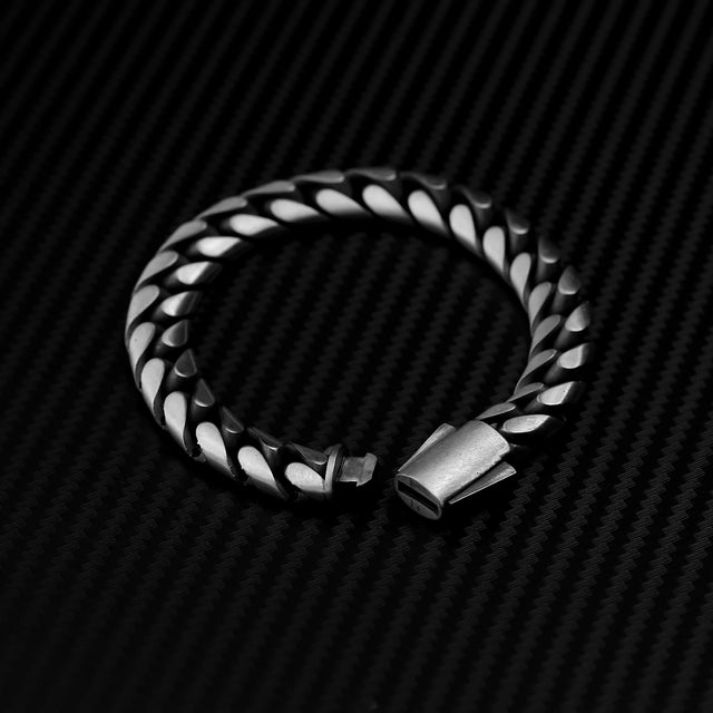 Sterling Silver Curb Chain Bracelet - Classic Link Design