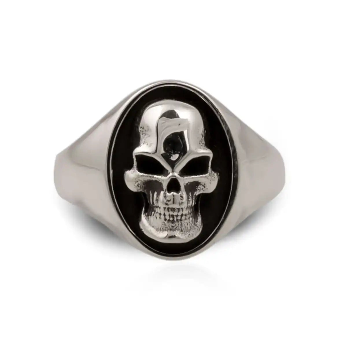 Sterling Silver Skull Ring - Edgy Statement for Bold Style