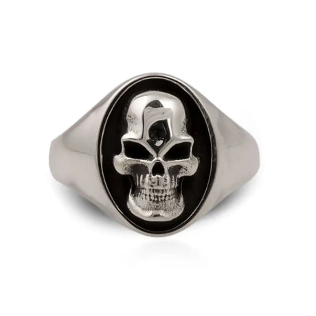 Sterling Silver Skull Ring - Edgy Statement for Bold Style