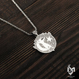 Collana con pendente ascia da uomo in argento sterling - Design audace e distintivo