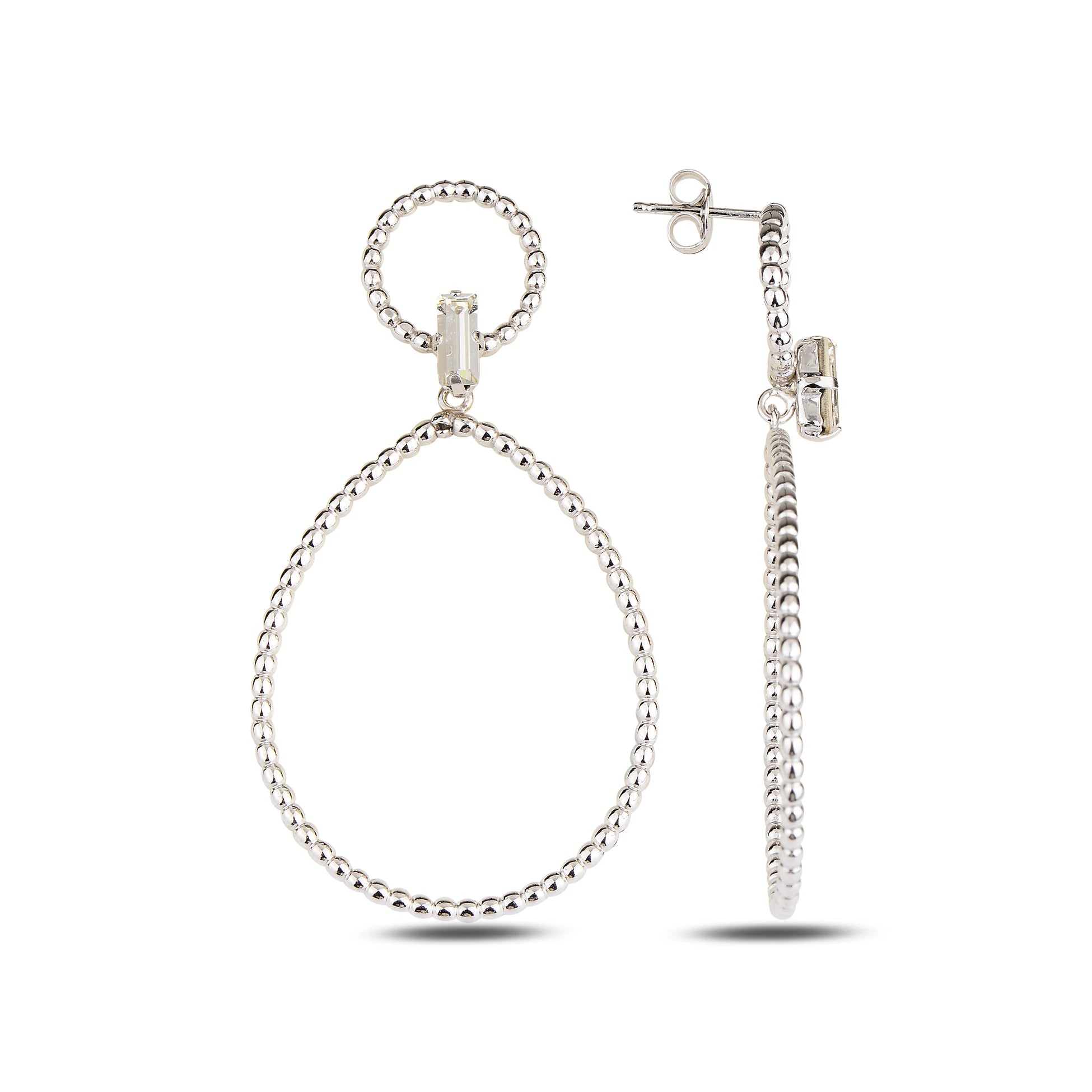 Large Hoop Earrings - Bold & Elegant Statement Style