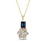 Collier Pendentif Floral Délicat - Élégance Inspirée par la Nature