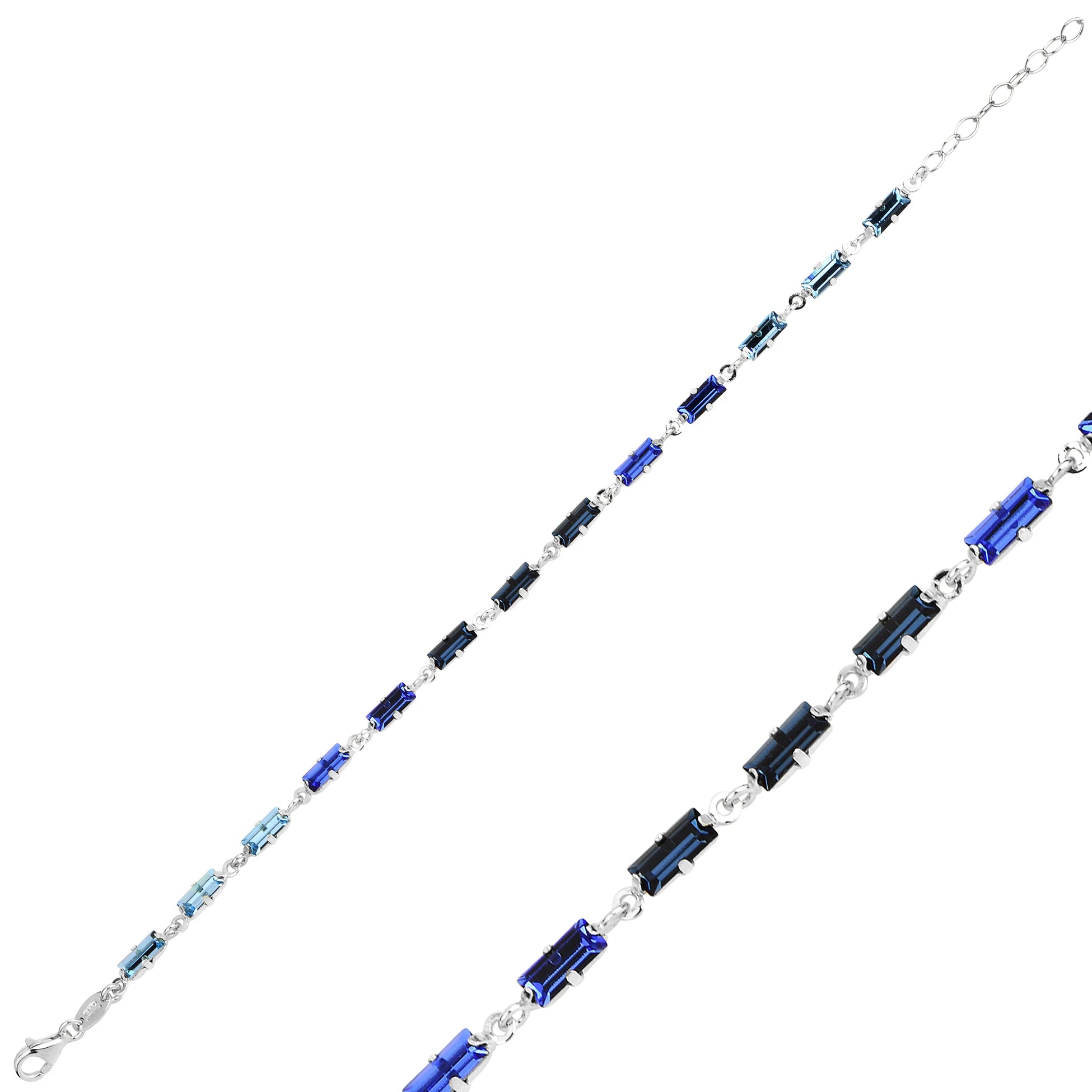 Sparkling Full Eternity Bracelet - Dazzling All-Around Design