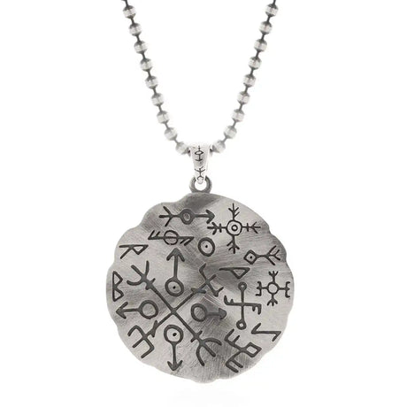 Sterling Silver Viking Charm - Protective Amulet
