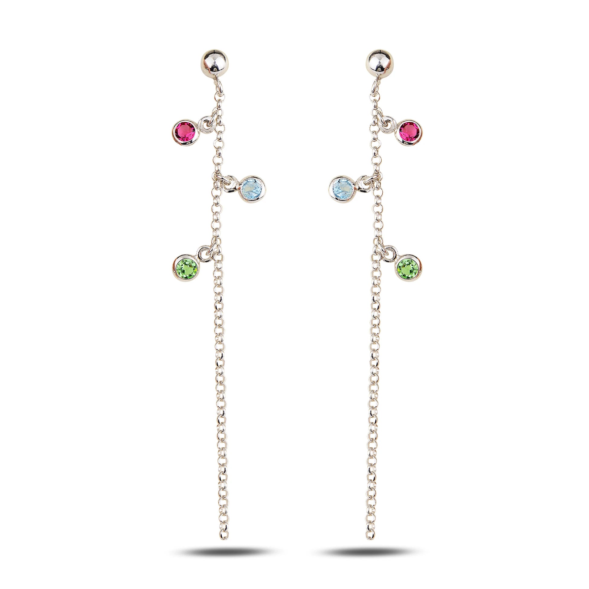 Ceres Minimalist Chain Earrings - Delicate Dangle for Everyday Elegance