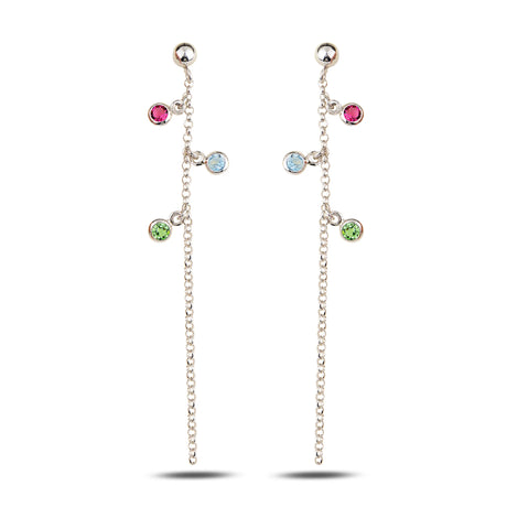 Ceres Minimalist Chain Earrings - Delicate Dangle for Everyday Elegance