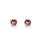Brilliant Solitaire Stud Earrings - Everyday Elegance