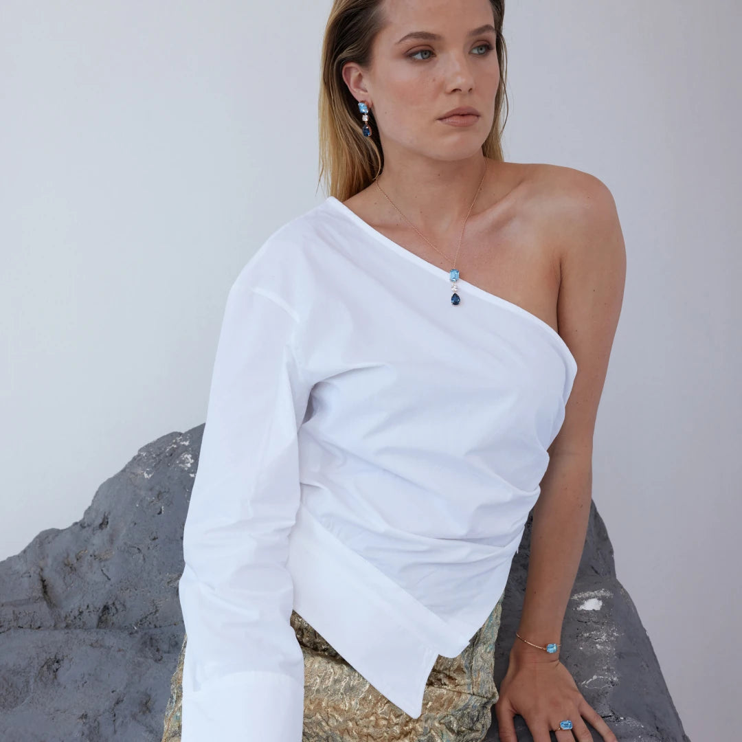 Lustrous Dangle Earrings - Elegant Roma Design