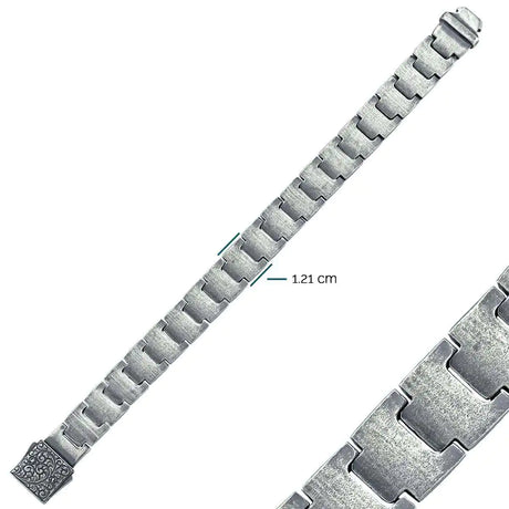 Sterling Silver Niord Bracelet - Unique & Symbolic Artisanal Design
