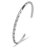 Sterling Silver Viking Bracelet - Heill Norse Inspired Design
