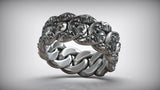 Premium Miami Style Chain Ring