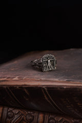 Premium Vitruvian Signet Ring