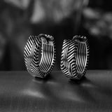 Sterling Silver Winged Horse Drop Earrings - Majestic Design