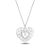 Heart-Shaped Tree of Life Pendant Necklace - Vibrant & Unique