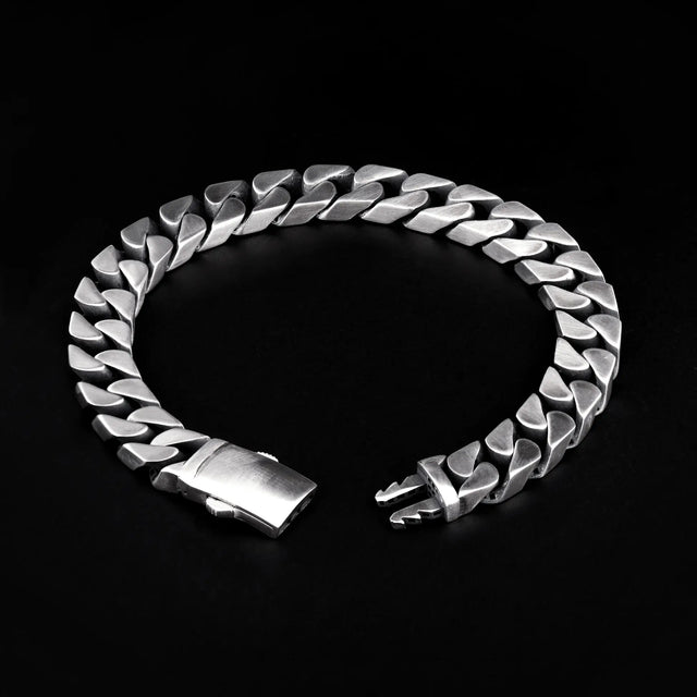 Luxury Angular Gourmet Link Bracelet