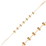 Brilliant Half Eternity Bracelet - Dainty & Elegant Design