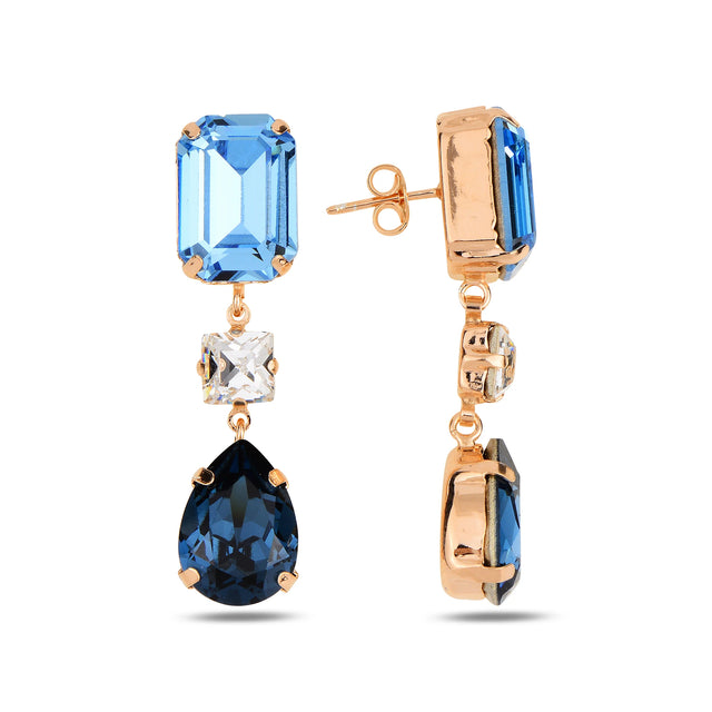 Lustrous Dangle Earrings - Elegant Roma Design