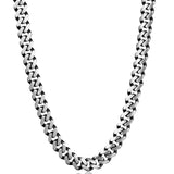 Sterling Silver Curb Chain Necklace - Classic Link Design