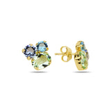 Unique Mini Dangle Earrings - Special Cut Sparkling Stone Design