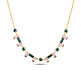 Chic Multi-Element Necklace - Contemporary Strand Design