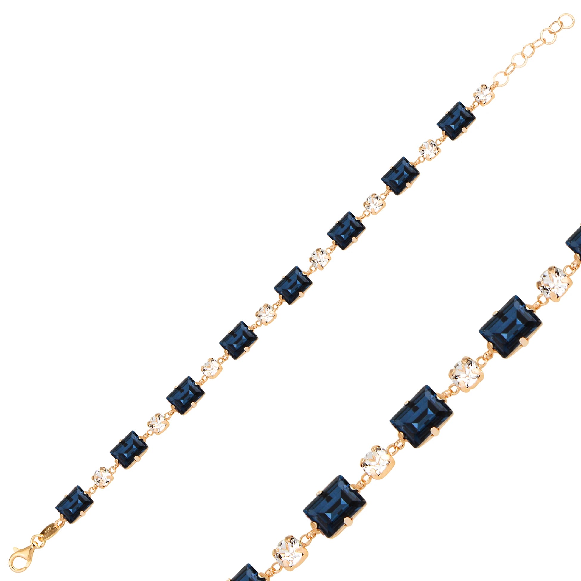 Sparkling Cubic Zirconia Full Eternity Bracelet - Bold Statement