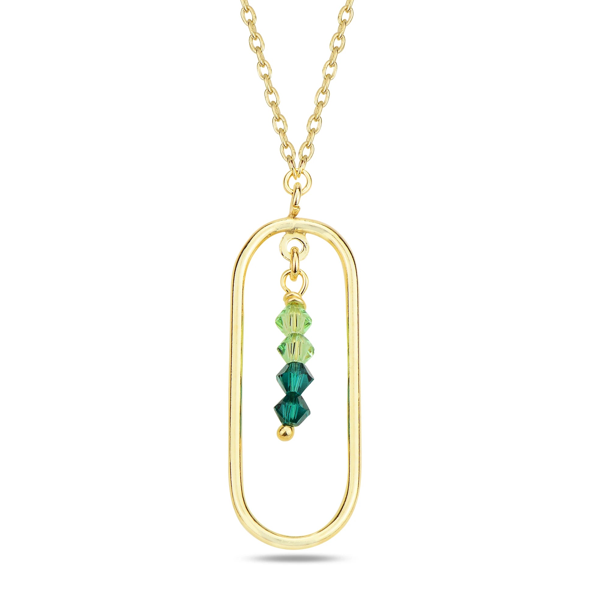 Collier Perle Ovale Brillant - Style Pendentif Élégant