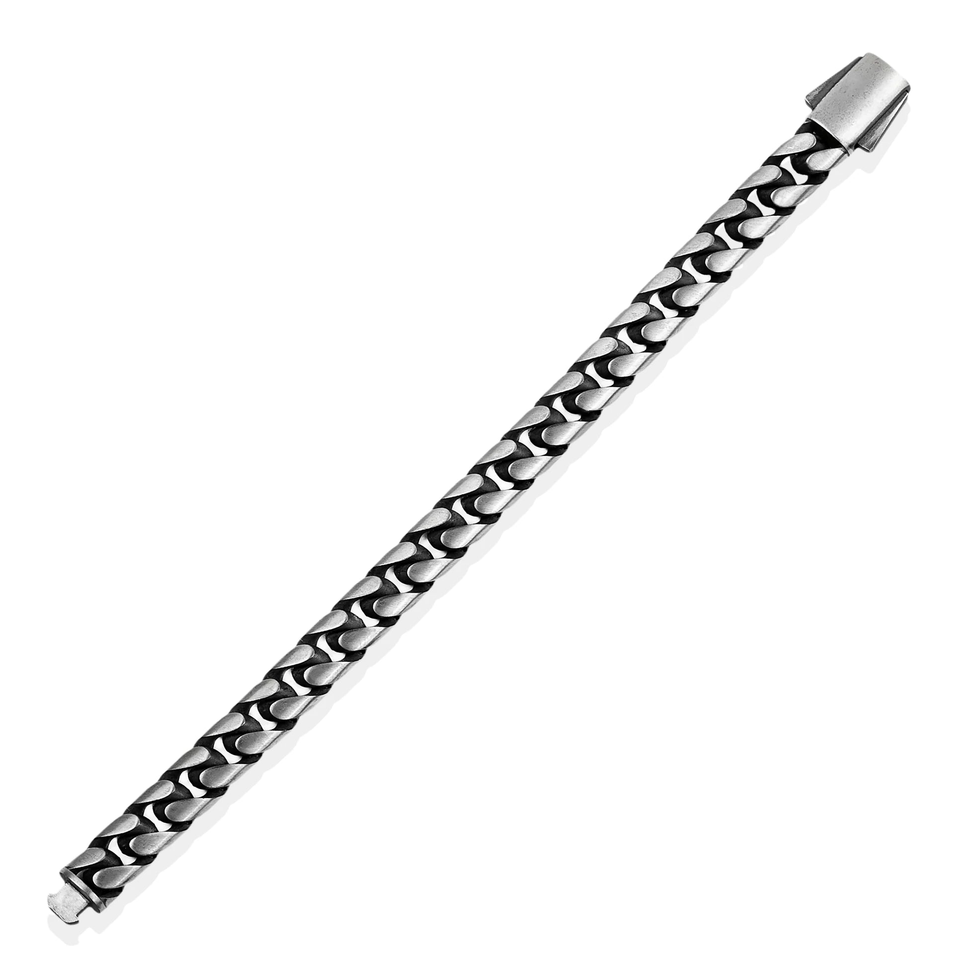 Sterling Silver Curb Chain Bracelet - Classic Link Design