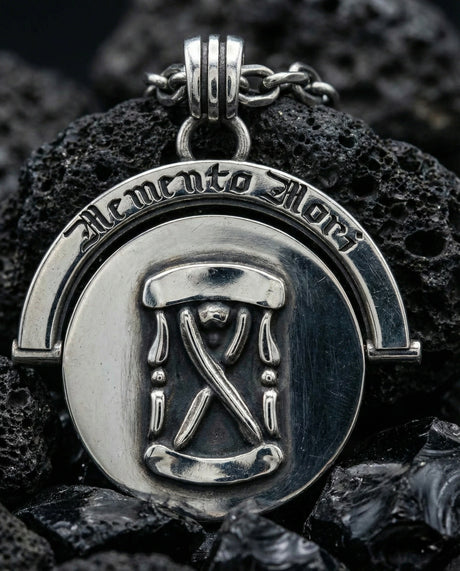 Professional Artisan Memento Mori Necklace
