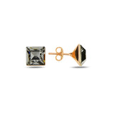 Gaia Natural Stone Threader Earrings - Multi-Cut Gemstone Design