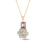 Collier Pendentif Floral Délicat - Élégance Inspirée par la Nature