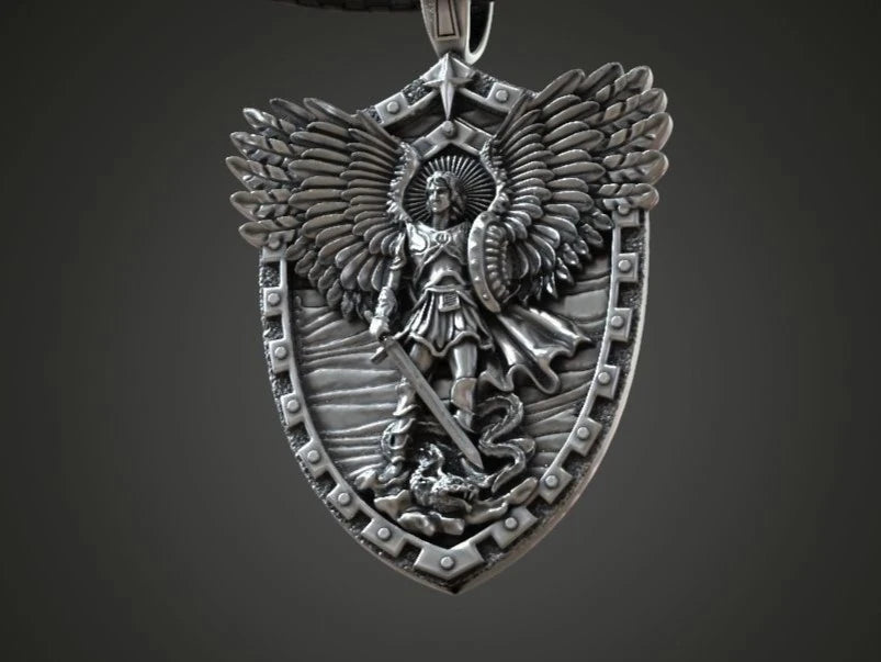 Premium Archangel Michael Pendant Necklace