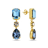 Lustrous Dangle Earrings - Elegant Roma Design