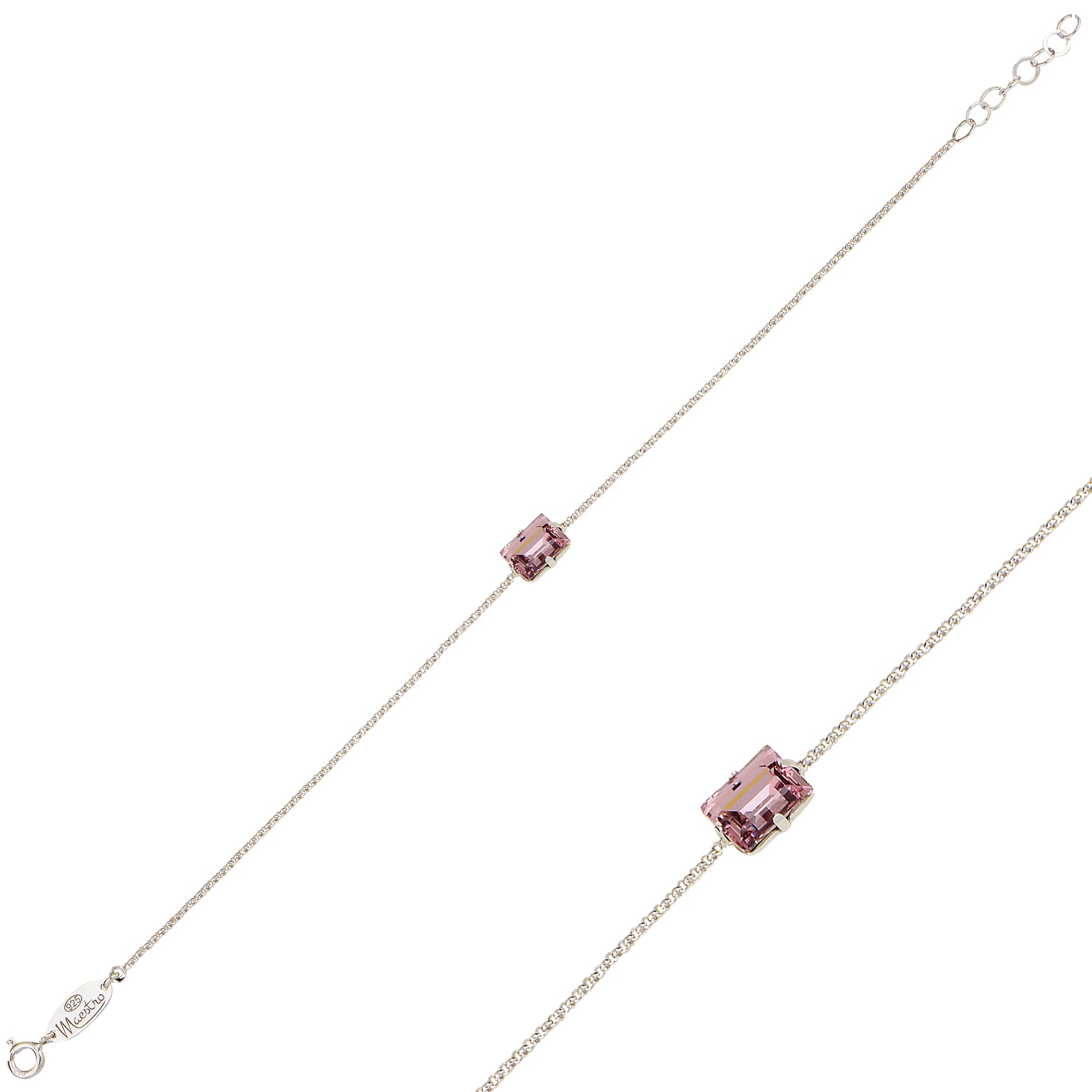 Delicate Solitaire Bracelet - Timeless Sparkle
