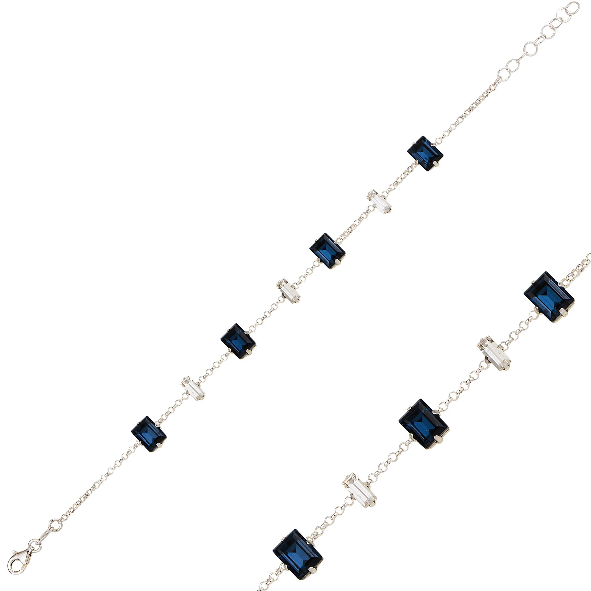 Baguette Full Eternity Bracelet - Dazzling & Timeless Sparkle
