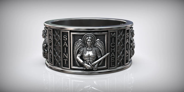 Premium Archangel Guardian Ring