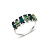 Elegant Baguette Ring - Minimalist Design for Everyday Sparkle