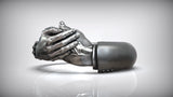 Premium Embracing Hands Statement Ring