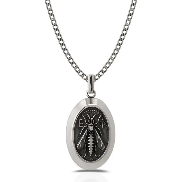 Sterling Silver Nymph Necklace - Ethereal Goddess Pendant