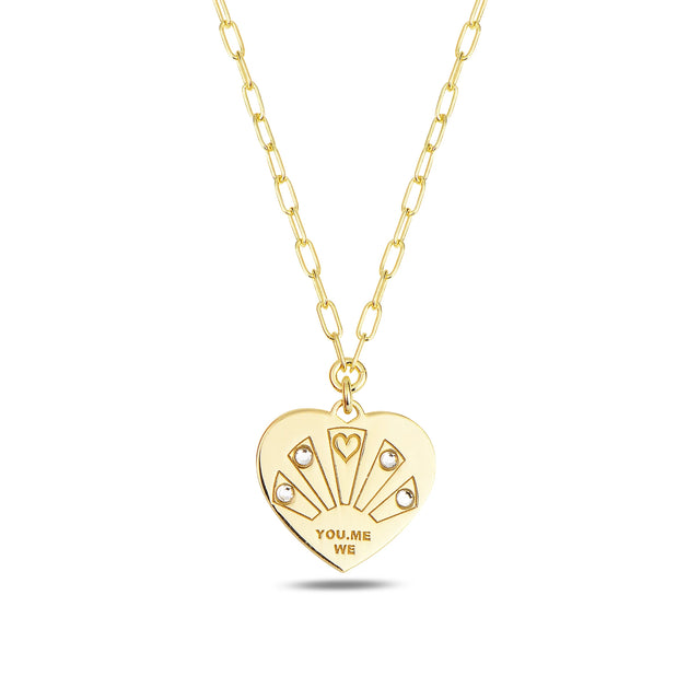 Beloved Medallion Necklace - Symbol of Eternal Love & Devotion