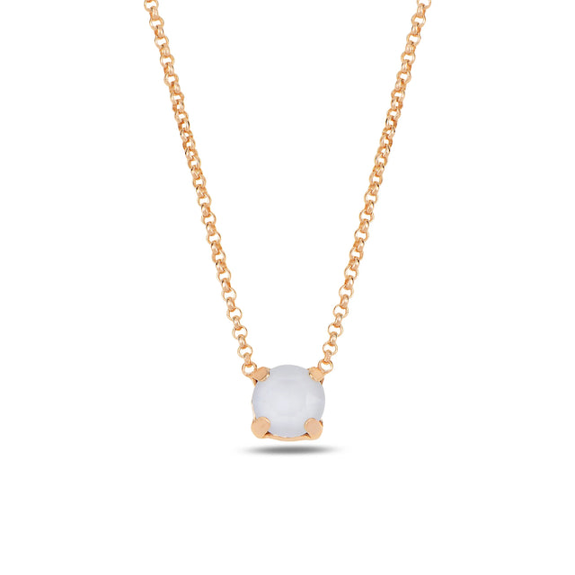 Sparkling Minimalist Pendant Necklace - Delicate Everyday Elegance