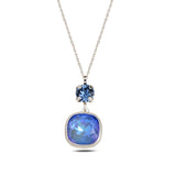 Collier pendentif fleur d'iris délicate - Féminin et chic