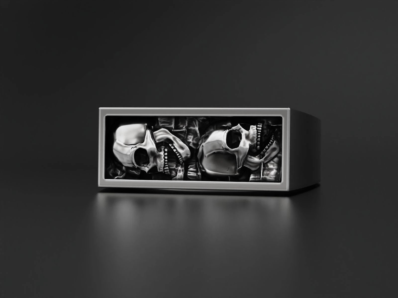 Premium Skull Signet Ring