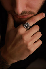 Anello Artigianale Turco Premium con Spirito del Leone