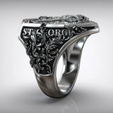 Artisan Crafted Shield Ring