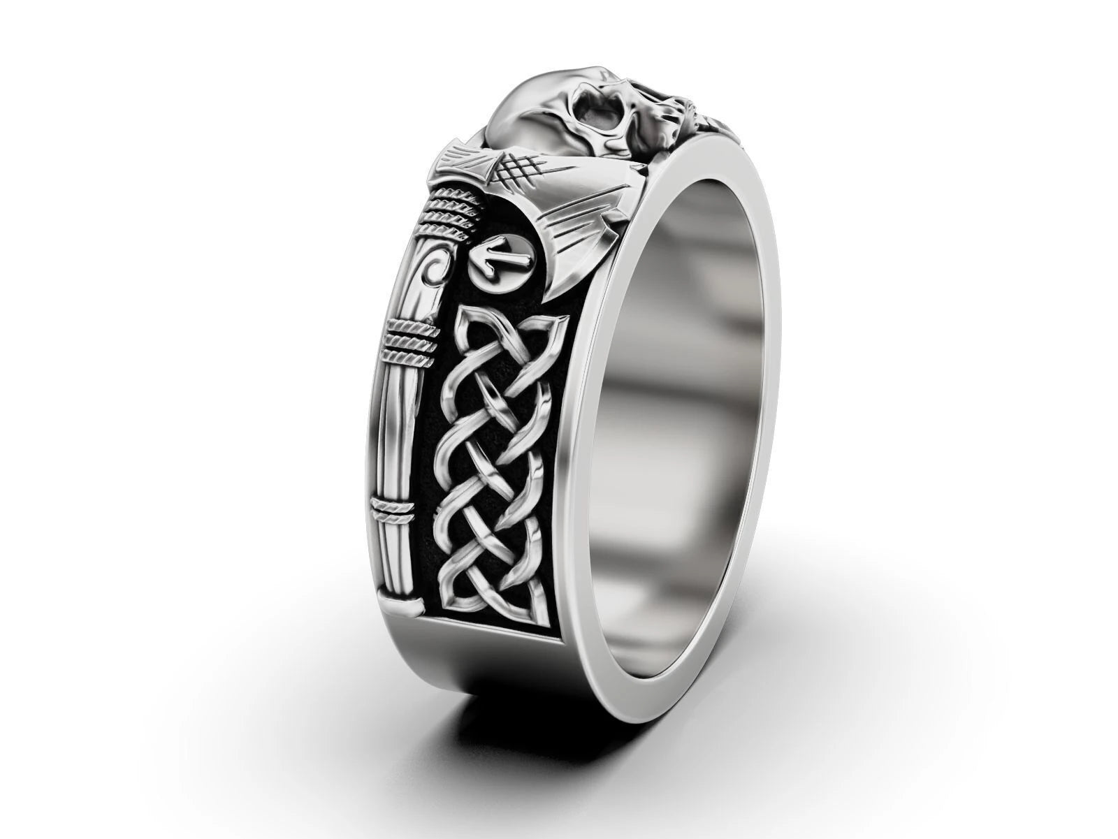 Premium Nordic Skull Ring