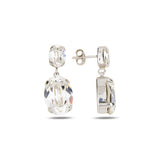 Refined Double Drop Earrings - Everyday Sophistication